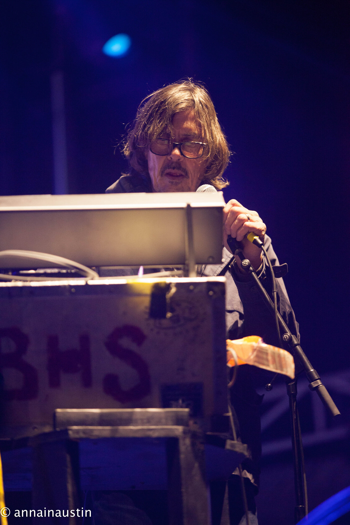 Butthole Surfers performing onstage at Day for Night in Houston in 2016